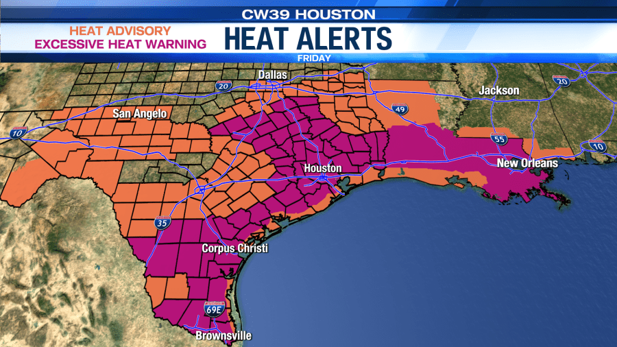 111-Degree Heat Warning Issued For Texas 111-Degree Heat Warning Issued For Texas