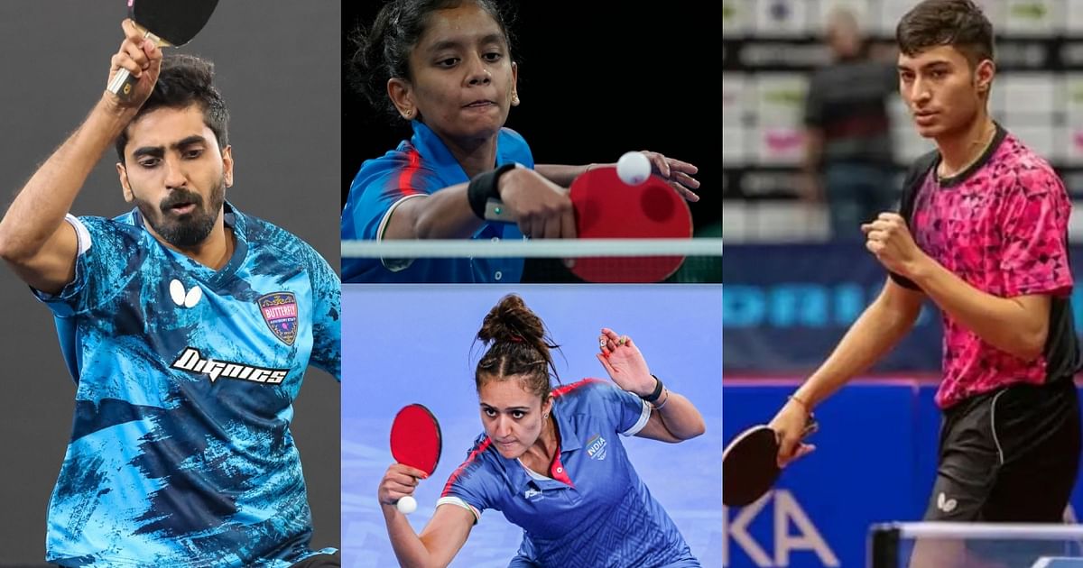 19 Indian Paddlers Make History At WTT Star Contender Chennai