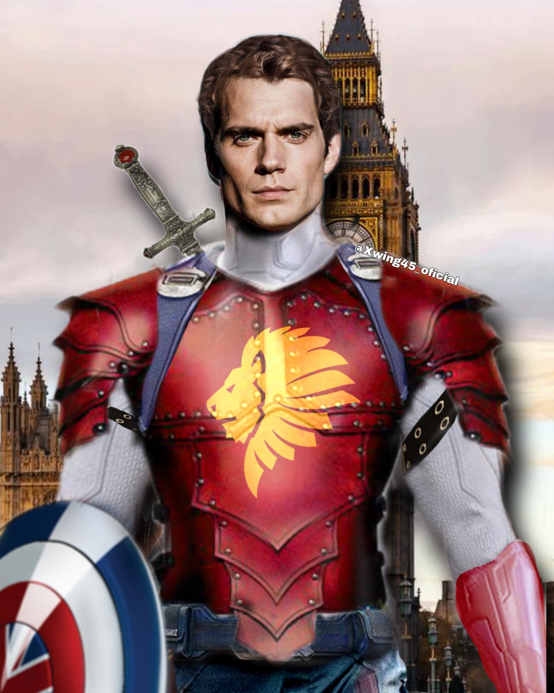 A Fictional Captain Britain: Henry Cavill In A Viral Fake Trailer A Fictional Captain Britain: Henry Cavill In A Viral Fake Trailer
