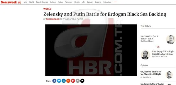 ABDli Dergi: Türkiye-İsrail-Suriye Çatışması Tehlikesi ABDli Dergi: Türkiye-İsrail-Suriye Çatışması Tehlikesi