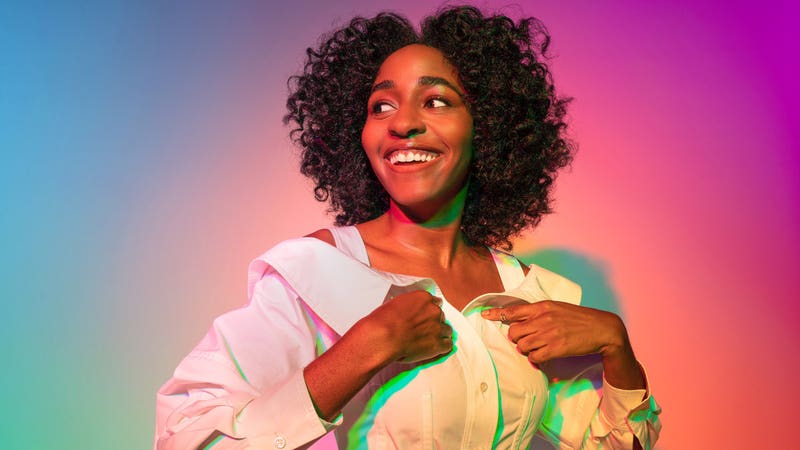 Actress Ayo Edebiri's Boston High School Visit For Actress Ayo Edebiri's Boston High School Visit For