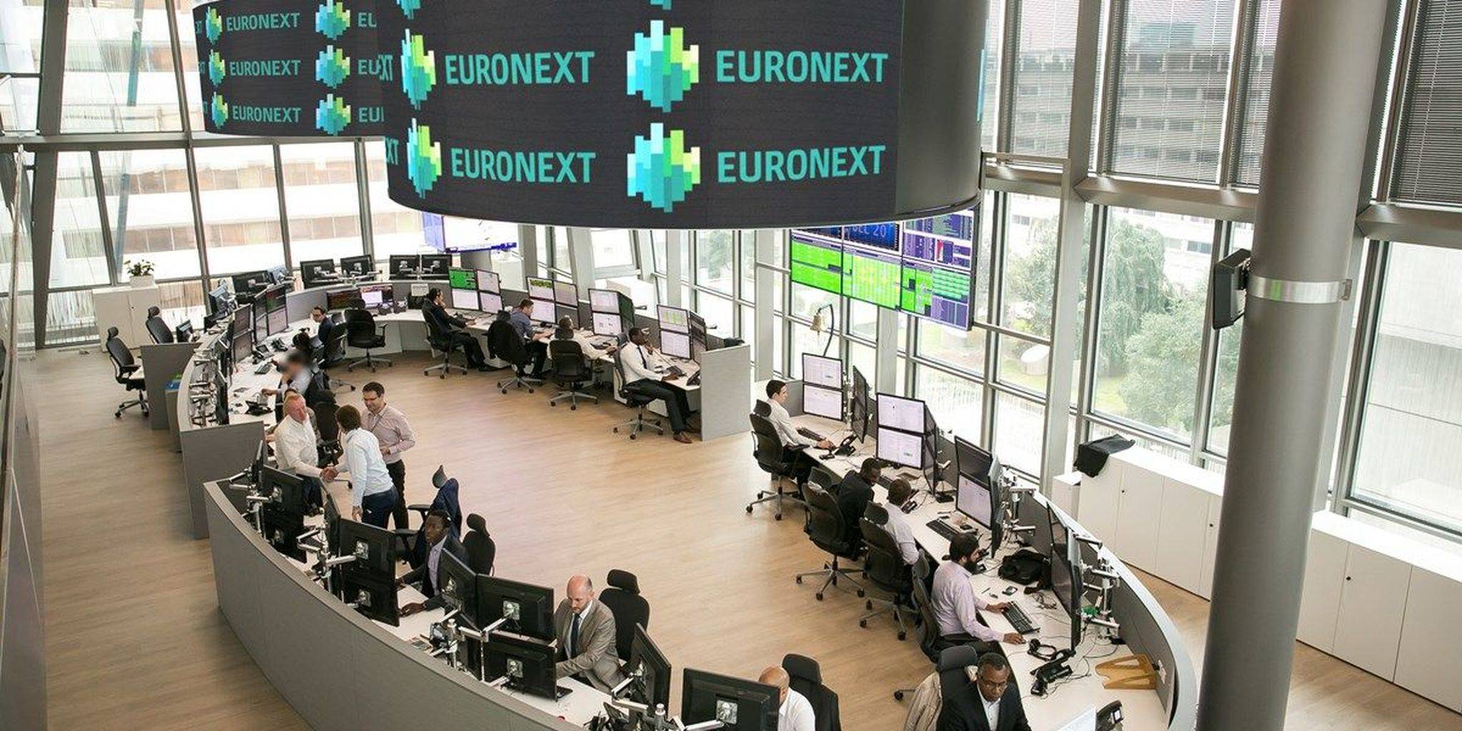 AEX In De Plus Ondanks Onrust Op Wall Street AEX In De Plus Ondanks Onrust Op Wall Street