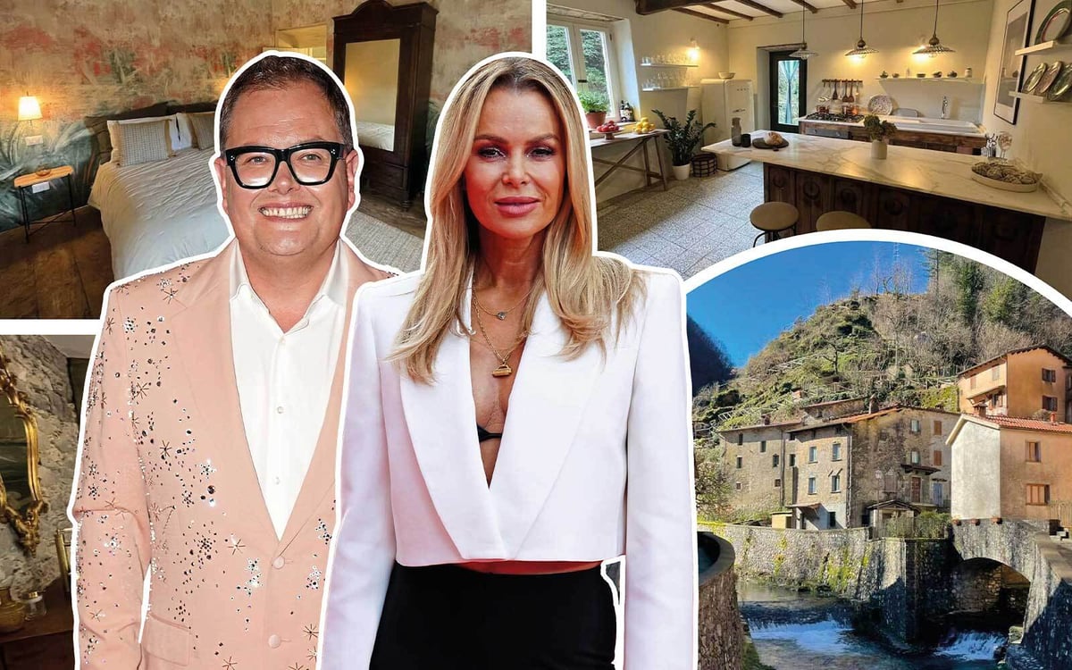 Alan Carr And Amanda Holden's Renovated Spanish Townhouse: €245K Alan Carr And Amanda Holden's Renovated Spanish Townhouse: €245K