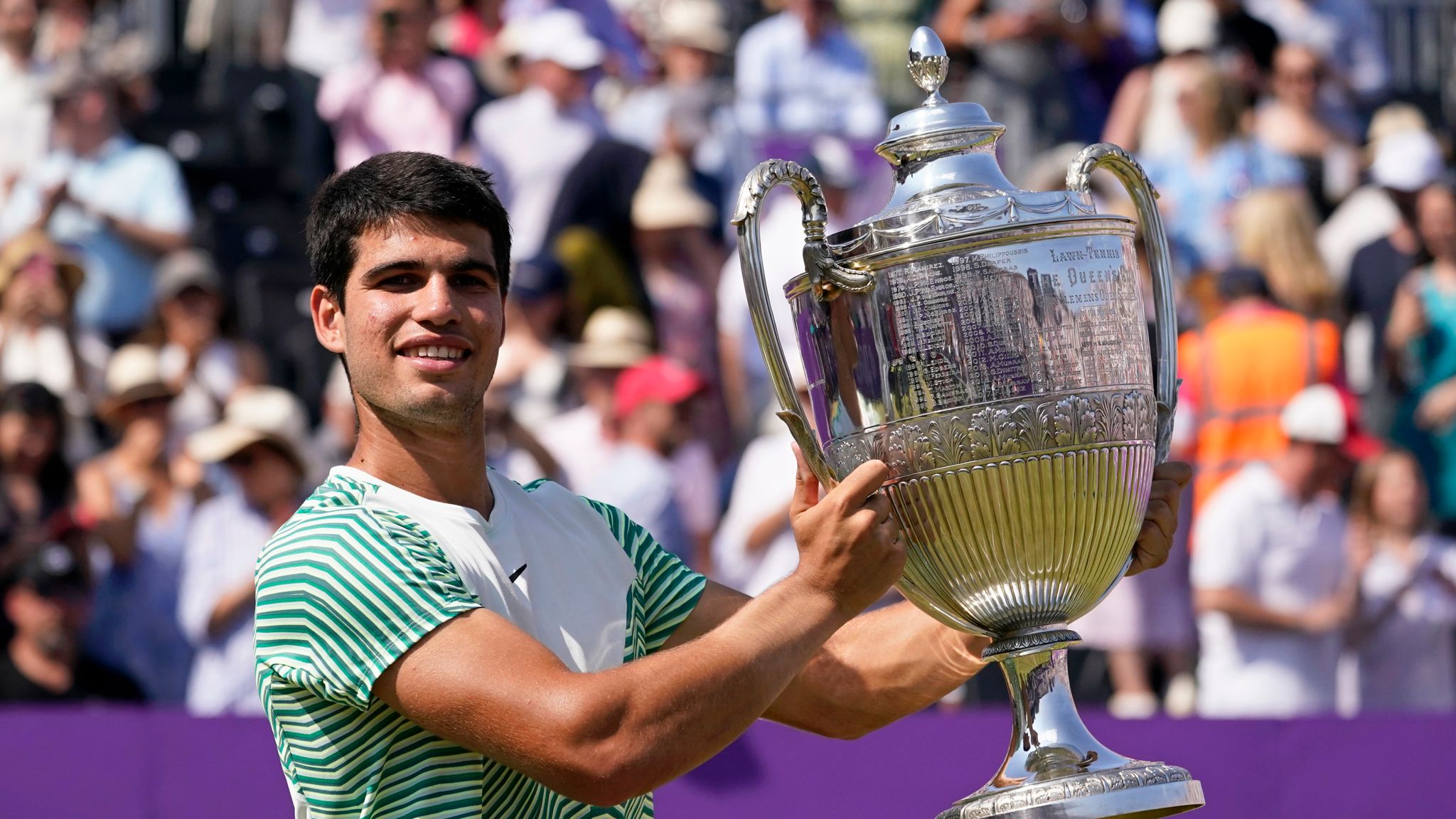 Alcaraz Overcomes Adversity To Win Monaco Title Alcaraz Overcomes Adversity To Win Monaco Title