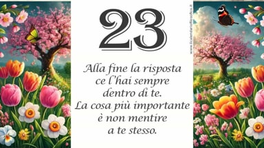 Almanacco Di Domenica 23 Marzo: Eventi, Compleanni, Santo E Proverbio Almanacco Di Domenica 23 Marzo: Eventi, Compleanni, Santo E Proverbio