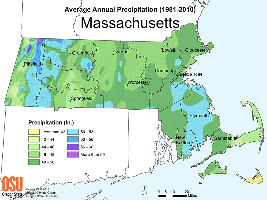 Analyzing Increased Rainfall: Climate Change In Western Massachusetts
