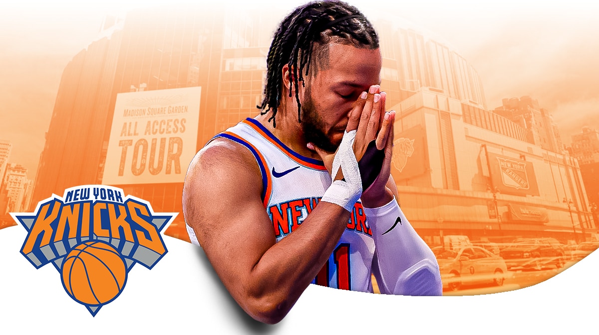 Ankle Injury Forces Jalen Brunson Out Of Knicks-Lakers Game Ankle Injury Forces Jalen Brunson Out Of Knicks-Lakers Game