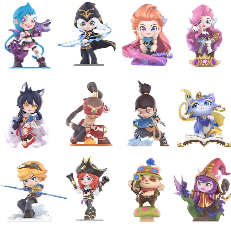 Arcane League Of Legends Blind Boxes: The POP MART Collaboration Arcane League Of Legends Blind Boxes: The POP MART Collaboration