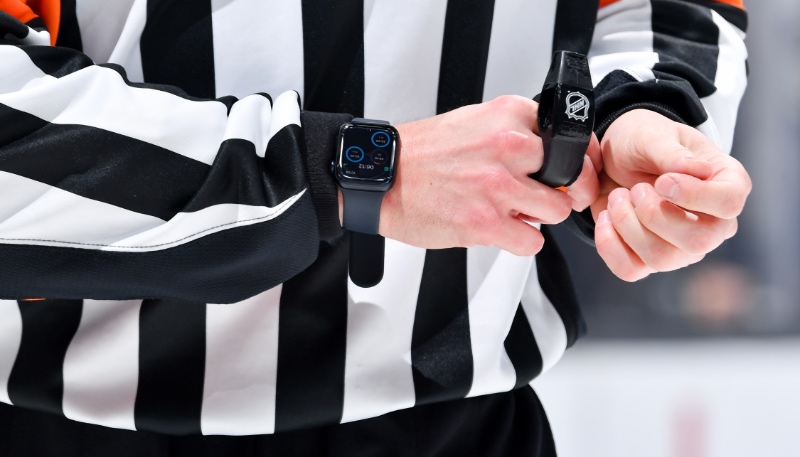 Are Apple Watches Revolutionizing NHL Refereeing? Are Apple Watches Revolutionizing NHL Refereeing?