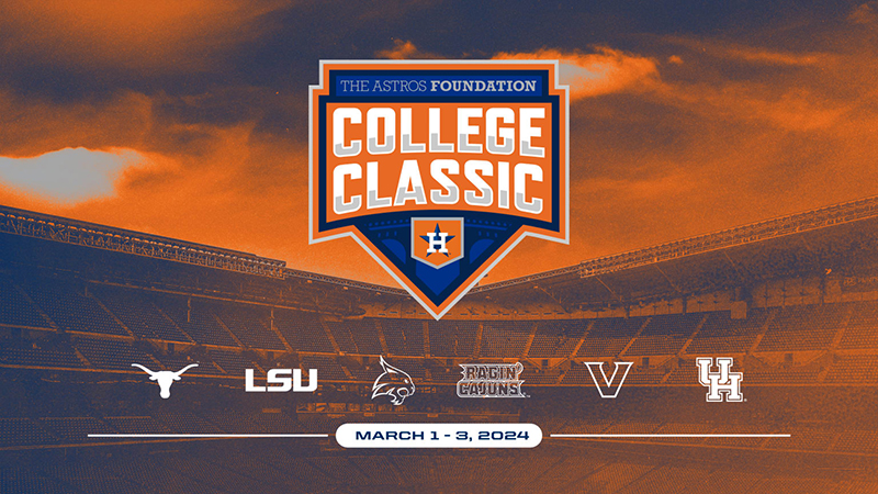 Astros Foundation College Classic: A Showcase Of Collegiate Baseball Talent In Houston Astros Foundation College Classic: A Showcase Of Collegiate Baseball Talent In Houston