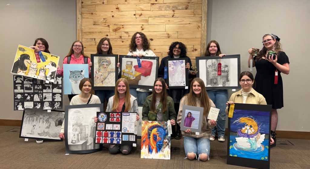 Award-Winning Artwork: Indianola And Norwalk Students At LHC Art Show