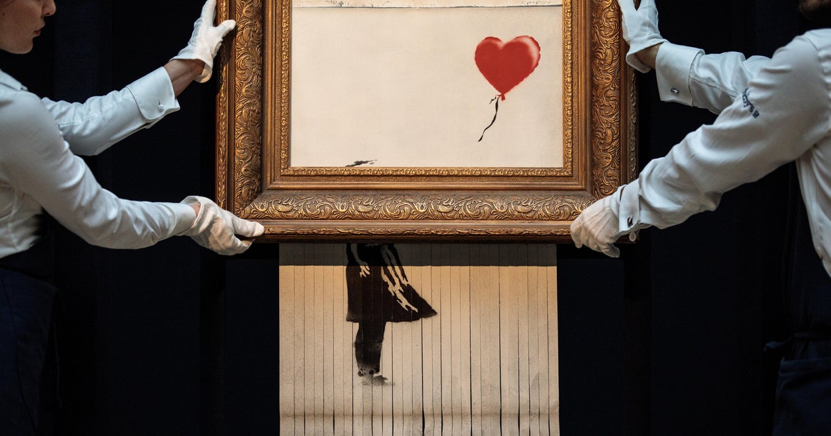 Banksy Auction: Iconic Broken Heart Artwork