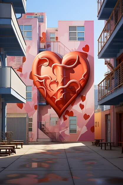 Banksy's Broken Heart Mural Headed To Auction Banksy's Broken Heart Mural Headed To Auction