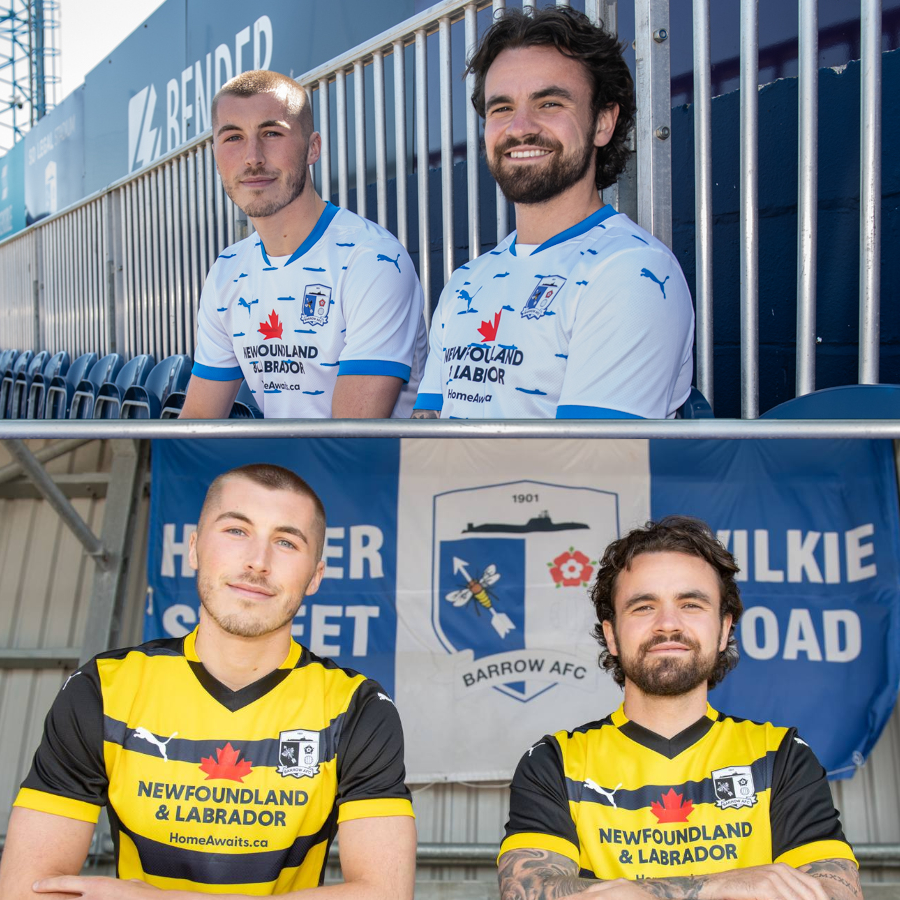 Barrow AFC Fans Cycle In Sky Bet Every Minute Matters Relay Barrow AFC Fans Cycle In Sky Bet Every Minute Matters Relay