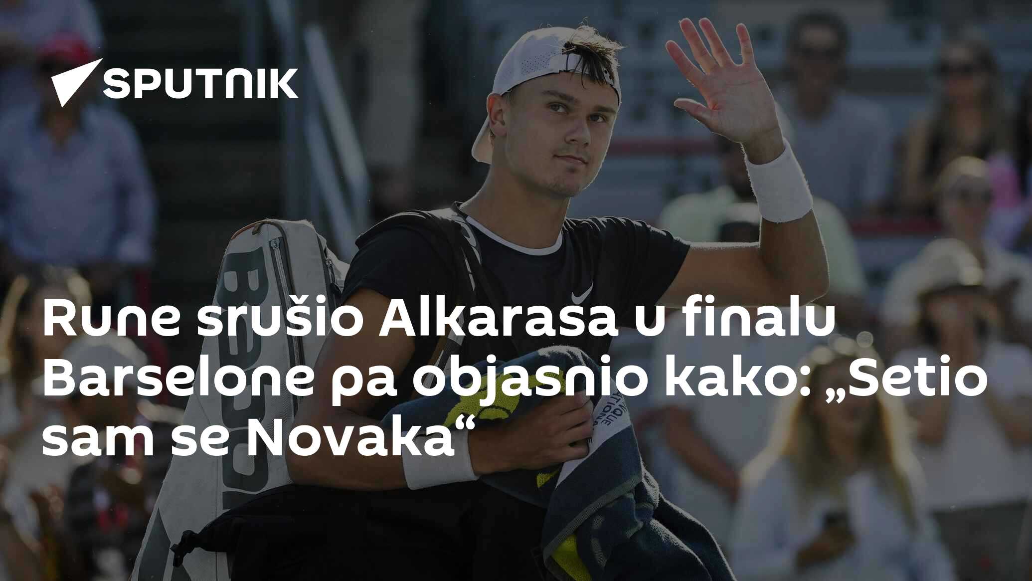 Barselona: Rune Pobeđuje Povređenog Alkarasa Barselona: Rune Pobeđuje Povređenog Alkarasa