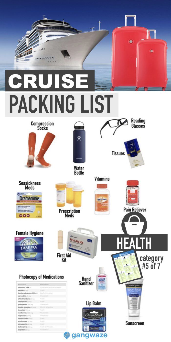Before You Pack For Your Cruise: Items To Omit