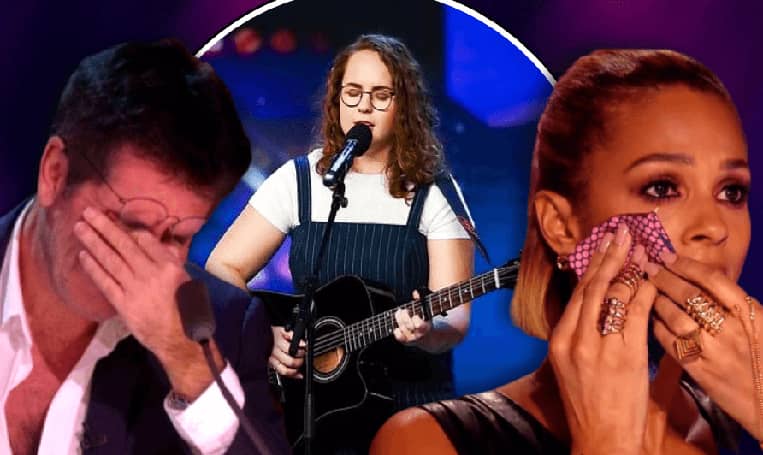 BGT: Emotional Moment As Child Performer Leaves Stage BGT: Emotional Moment As Child Performer Leaves Stage