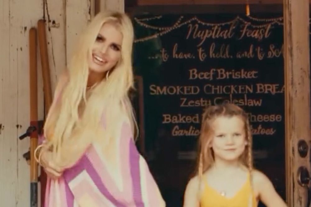 Birdie Simpson's 6th Birthday: Twinning With Mom In Yellow Swimsuits Birdie Simpson's 6th Birthday: Twinning With Mom In Yellow Swimsuits