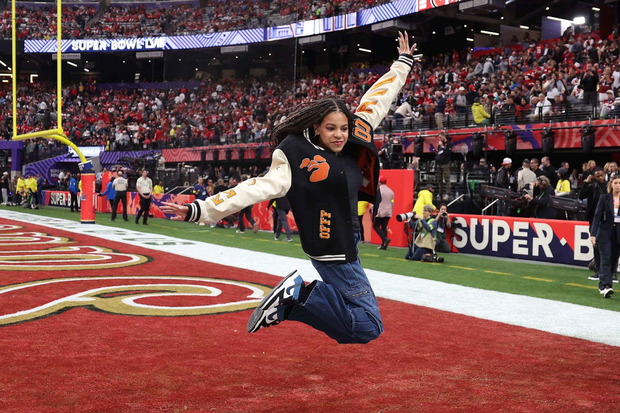Blue Ivy Carter's Super Bowl Look: Style Icon At A Young Age Blue Ivy Carter's Super Bowl Look: Style Icon At A Young Age