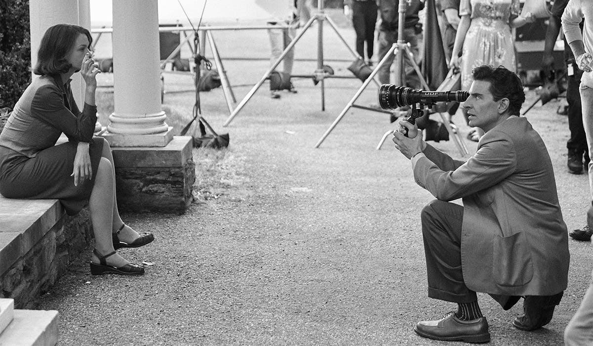 Bradley Cooper Directing Will Arnett: New Photos From The Set Of Bradley Cooper Directing Will Arnett: New Photos From The Set Of