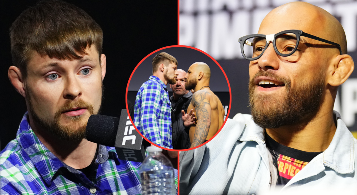 Bryce Mitchell Calls Out Jean Silva For Profanity At UFC 314 Press Conference Bryce Mitchell Calls Out Jean Silva For Profanity At UFC 314 Press Conference