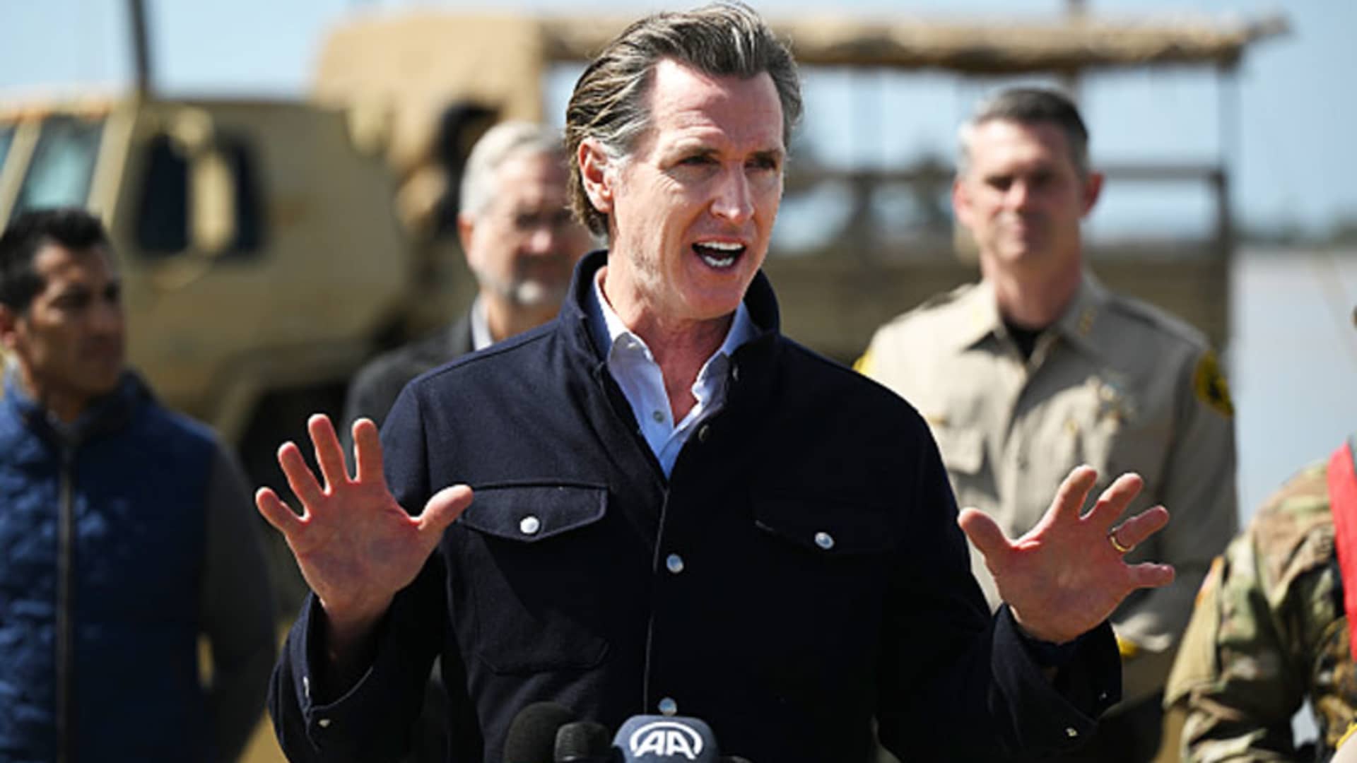 California Governor Newsom Labels Some Democrats California Governor Newsom Labels Some Democrats