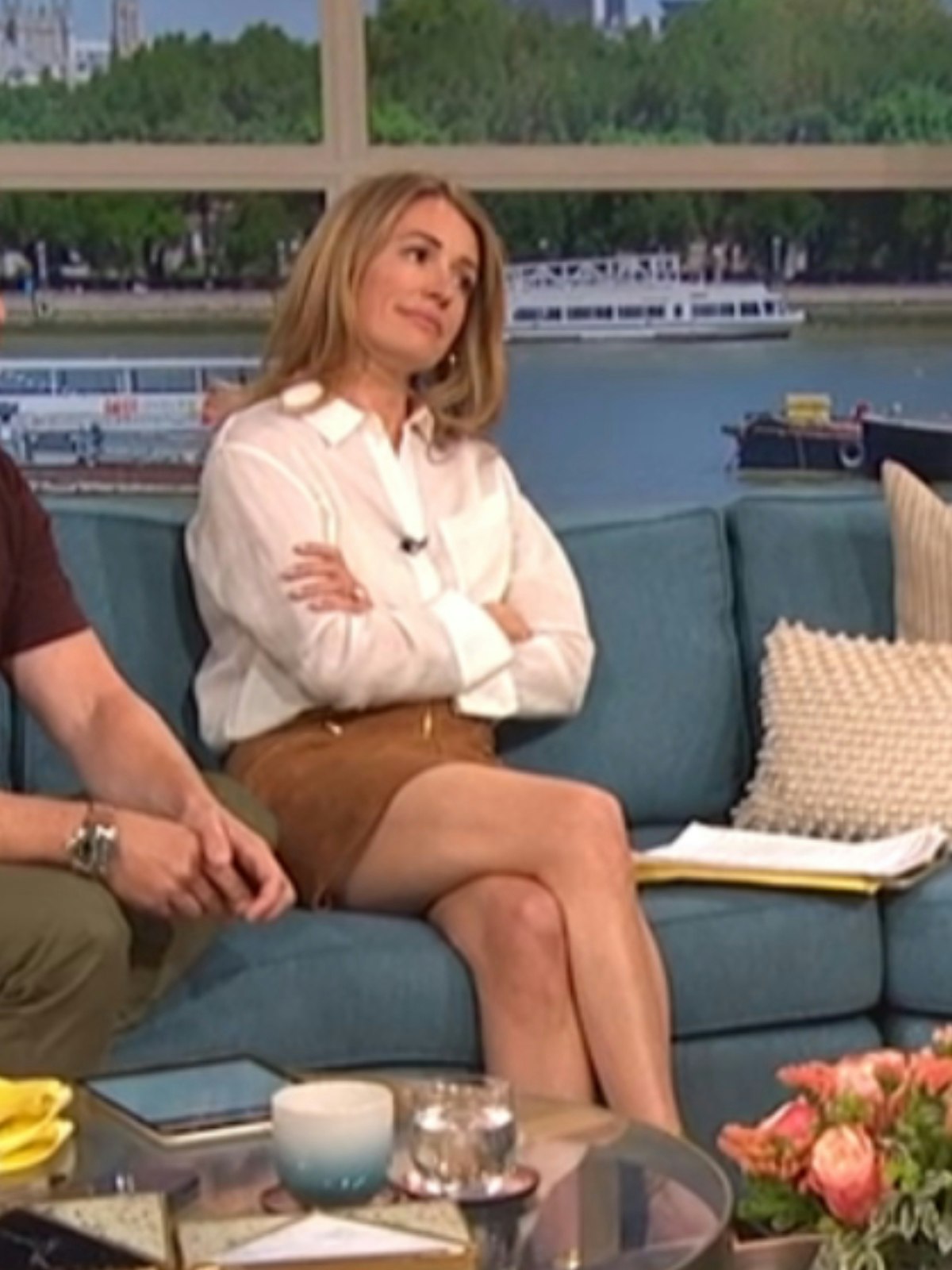 Cat Deeley's Dress Problem Before This Morning Appearance