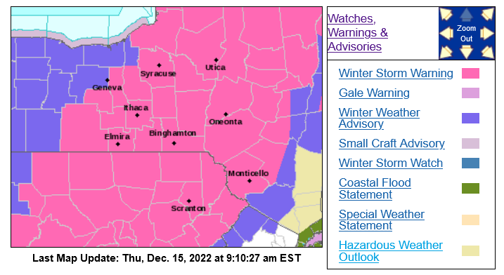 Cayuga County Flash Flood Warning Extended Through Tuesday Cayuga County Flash Flood Warning Extended Through Tuesday