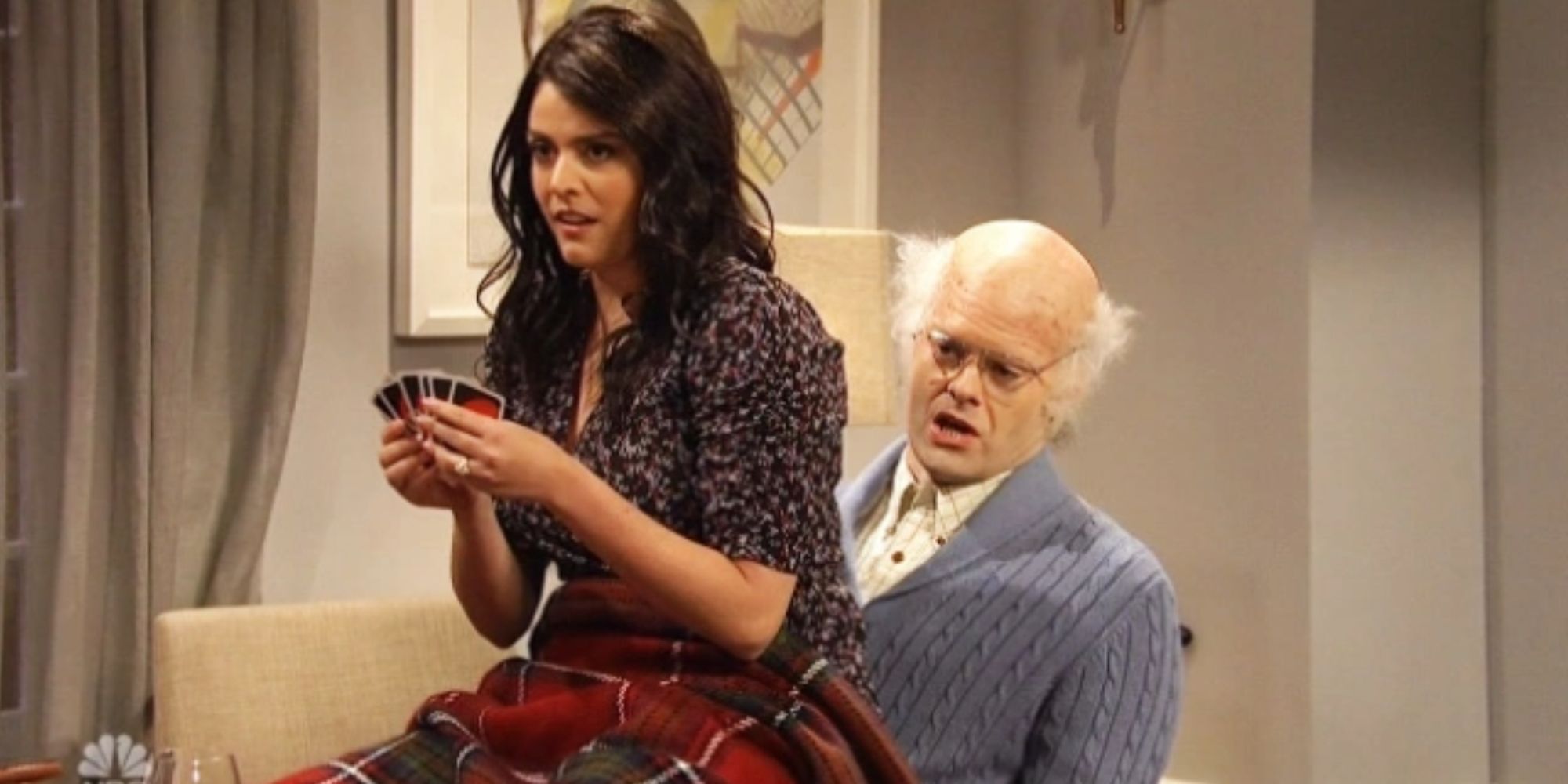 Cecily Strong & Colin Jost: Unexpected 'SNL' Cold Open Appearance Cecily Strong & Colin Jost: Unexpected 'SNL' Cold Open Appearance
