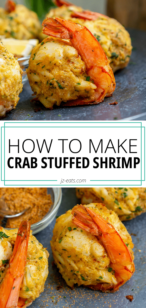 Classic Crab Stuffed Shrimp With Homemade Lobster Sauce Classic Crab Stuffed Shrimp With Homemade Lobster Sauce