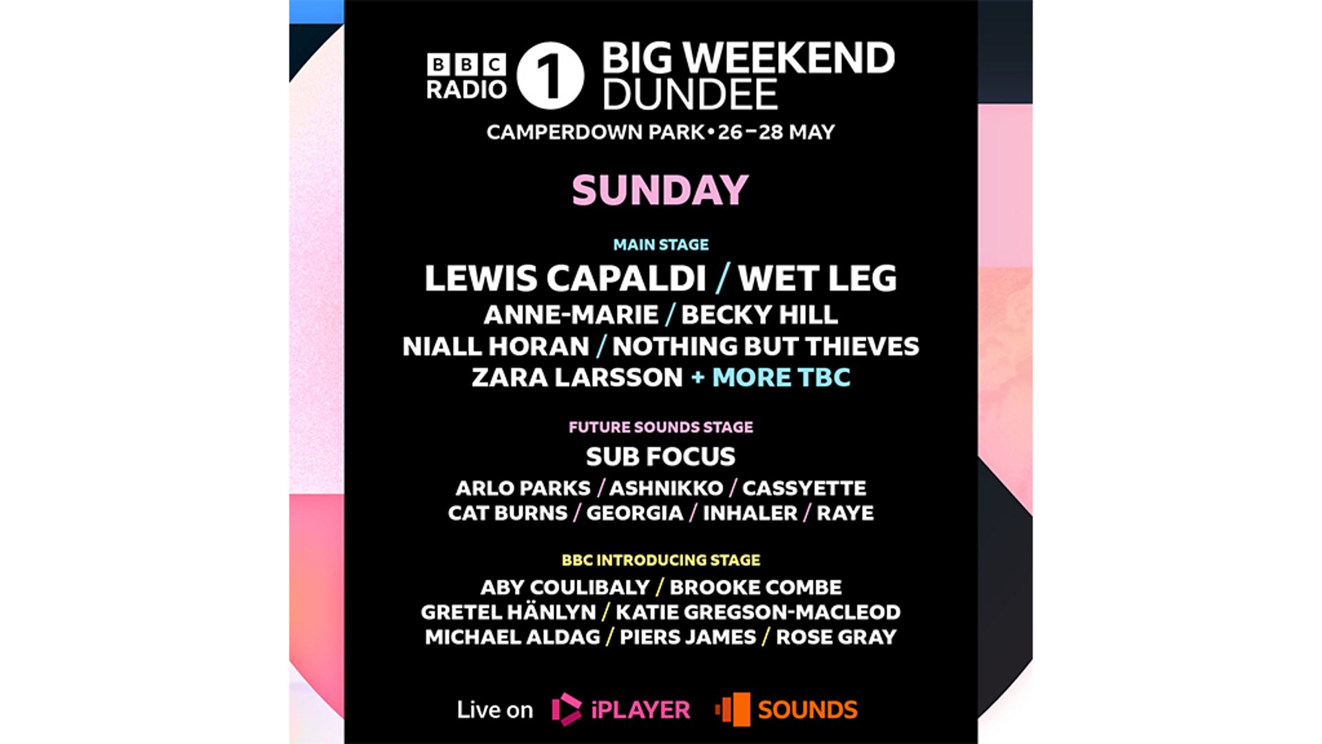 Complete BBC Radio 1 Big Weekend 2024 Lineup: Jorja Smith, Biffy Clyro, Blossoms And Other Artists Complete BBC Radio 1 Big Weekend 2024 Lineup: Jorja Smith, Biffy Clyro, Blossoms And Other Artists