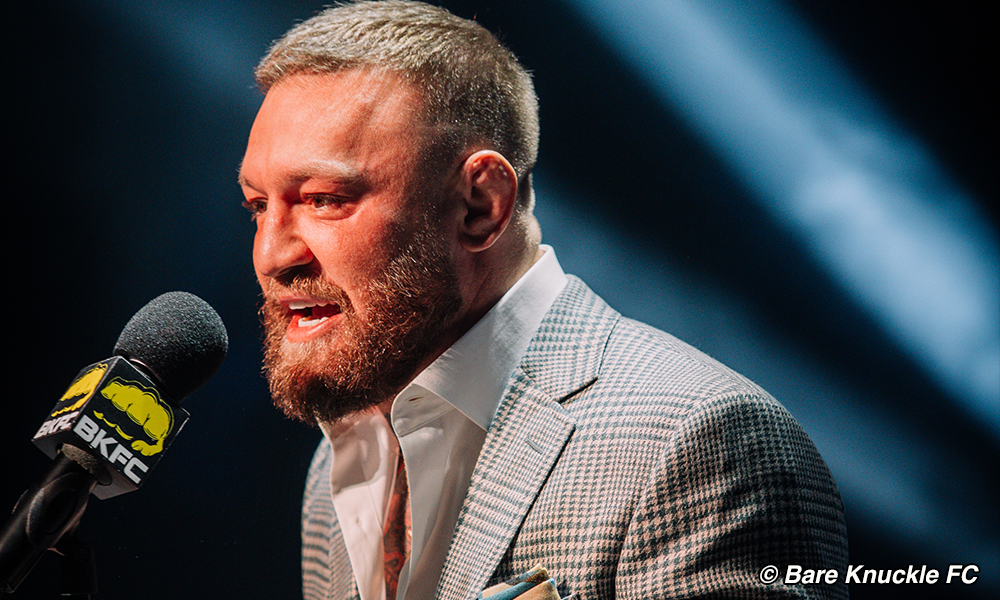 Conor McGregor's BKFC Endorsement: Recreating The Aldo Press Conference Moment Conor McGregor's BKFC Endorsement: Recreating The Aldo Press Conference Moment