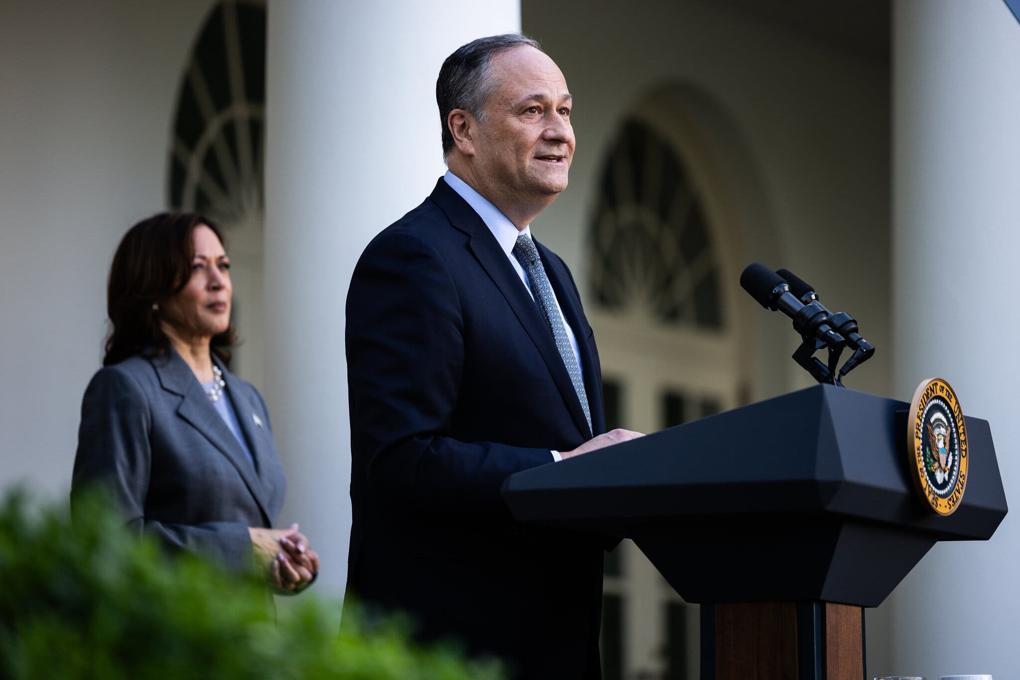 Controversy Surrounds Trump's Decision To Remove Doug Emhoff From Holocaust Memorial Council