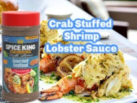Crab Stuffed Shrimp In Lobster Sauce: A Step-by-Step Recipe Crab Stuffed Shrimp In Lobster Sauce: A Step-by-Step Recipe