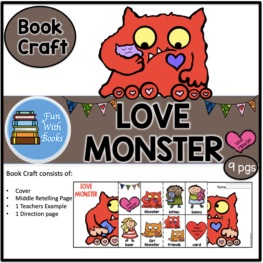 Creative Ways To Use The Love Monster Book Creative Ways To Use The Love Monster Book