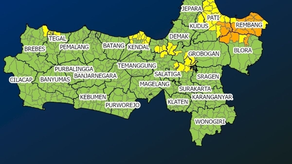 Cuaca Jawa Tengah 26 Maret: Perkiraan Hujan Di Semarang Pukul 1 Siang