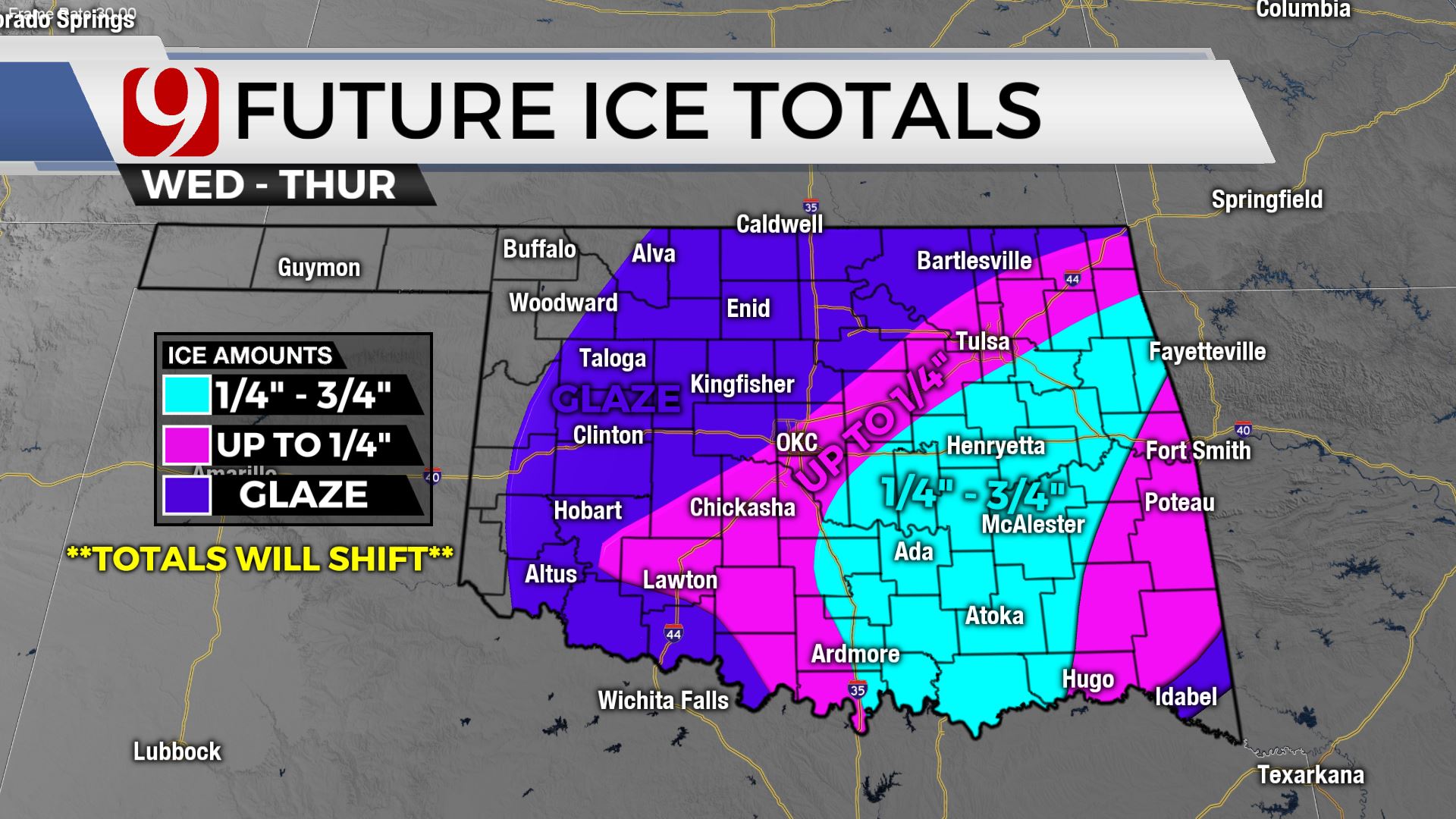 David Payne's Digital Exclusive: OKC Metro Winter Weather Forecast David Payne's Digital Exclusive: OKC Metro Winter Weather Forecast