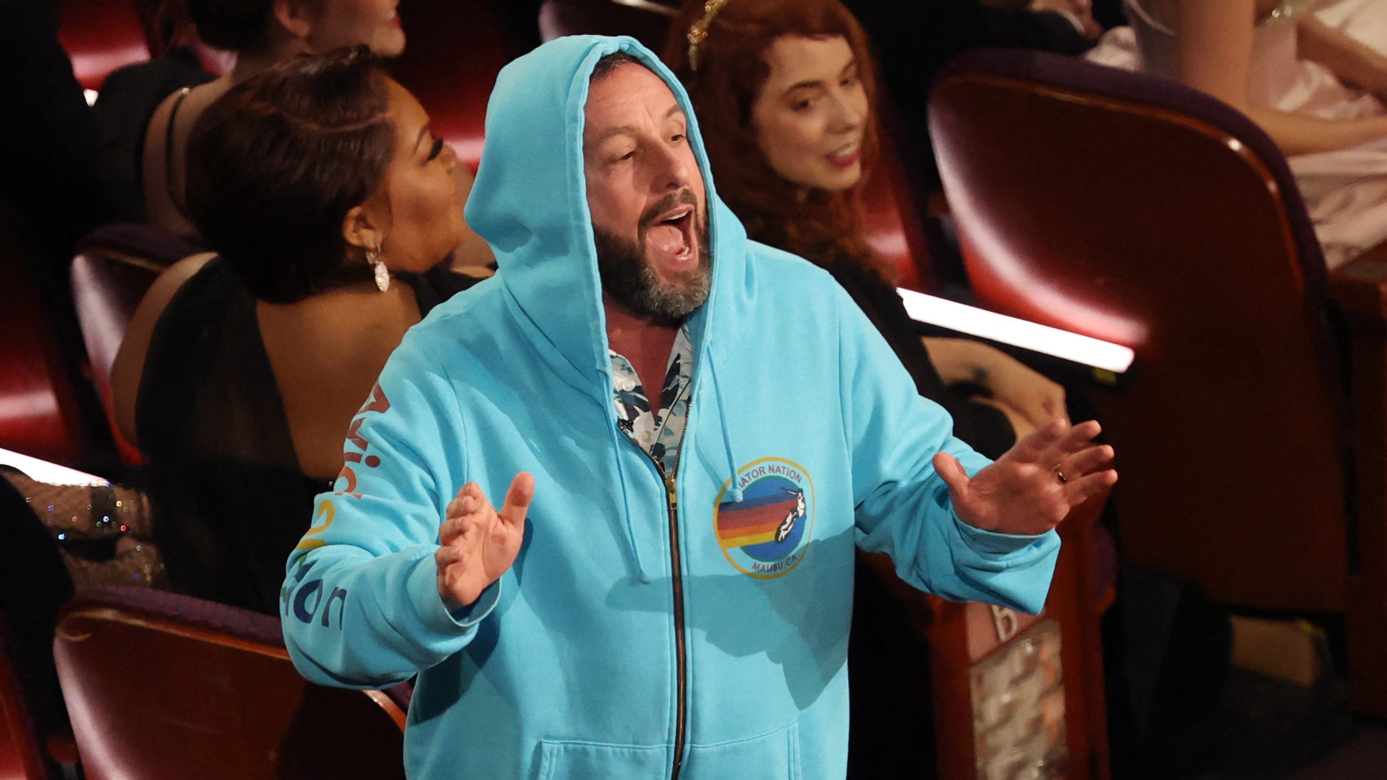 Decoding Adam Sandler's Oscars 2025 Appearance:  The Outfit, Timothée Chalamet, And The Laughter
