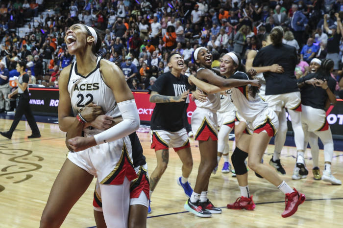 Deja Kelly's Game-Winning Shot Leads Las Vegas Aces To Victory