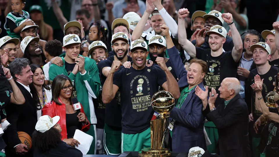 Division Title Celebration: Celtics' Impressive Win Division Title Celebration: Celtics' Impressive Win