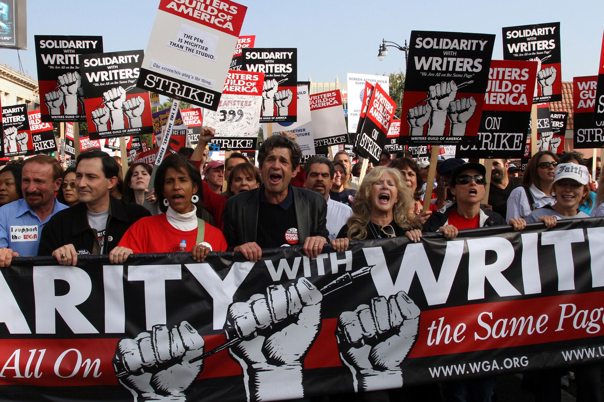 Double Strike Cripples Hollywood: Actors And Writers Demand Fair Contracts Double Strike Cripples Hollywood: Actors And Writers Demand Fair Contracts