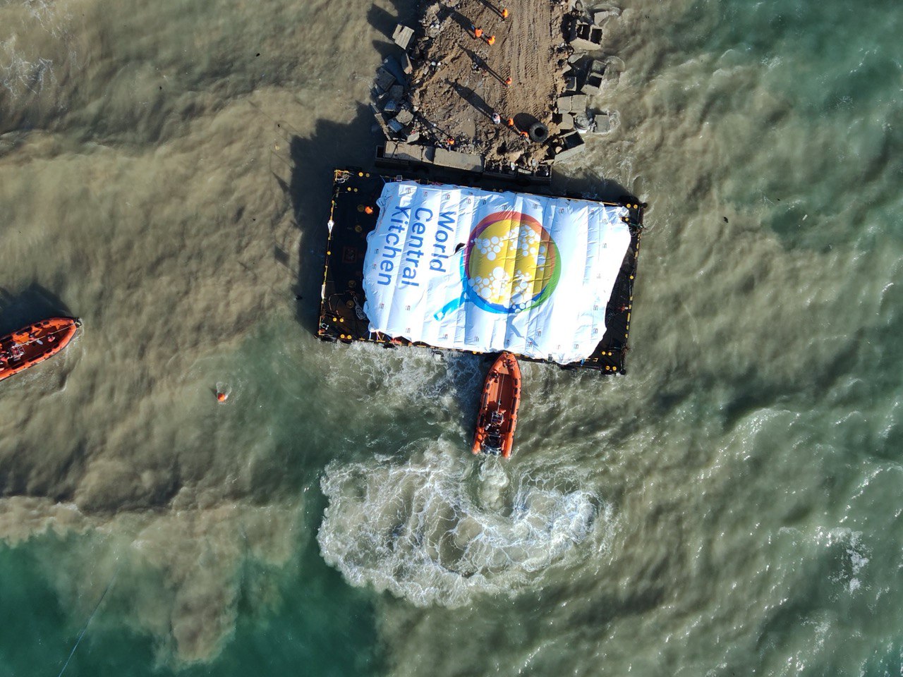 Drones Attack Aid Ship Bound For Gaza, NGO Reports Drones Attack Aid Ship Bound For Gaza, NGO Reports