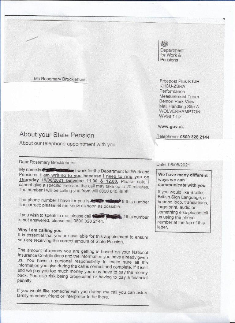 DWP Letter Not On Doormat? Potential £6,828 Loss Explained DWP Letter Not On Doormat? Potential £6,828 Loss Explained