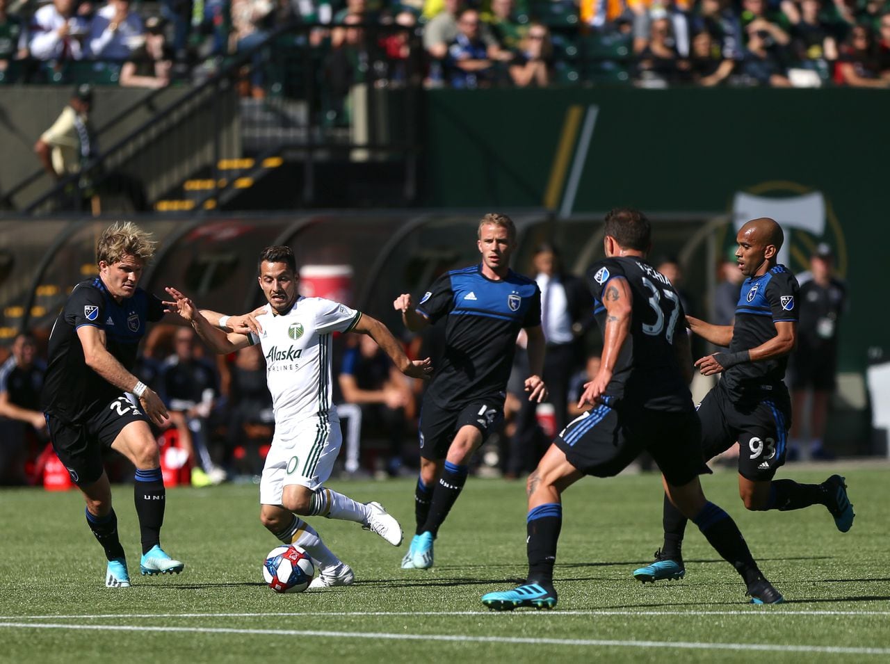 Earthquake's Dominant 4-1 Victory Over Portland Timbers Earthquake's Dominant 4-1 Victory Over Portland Timbers