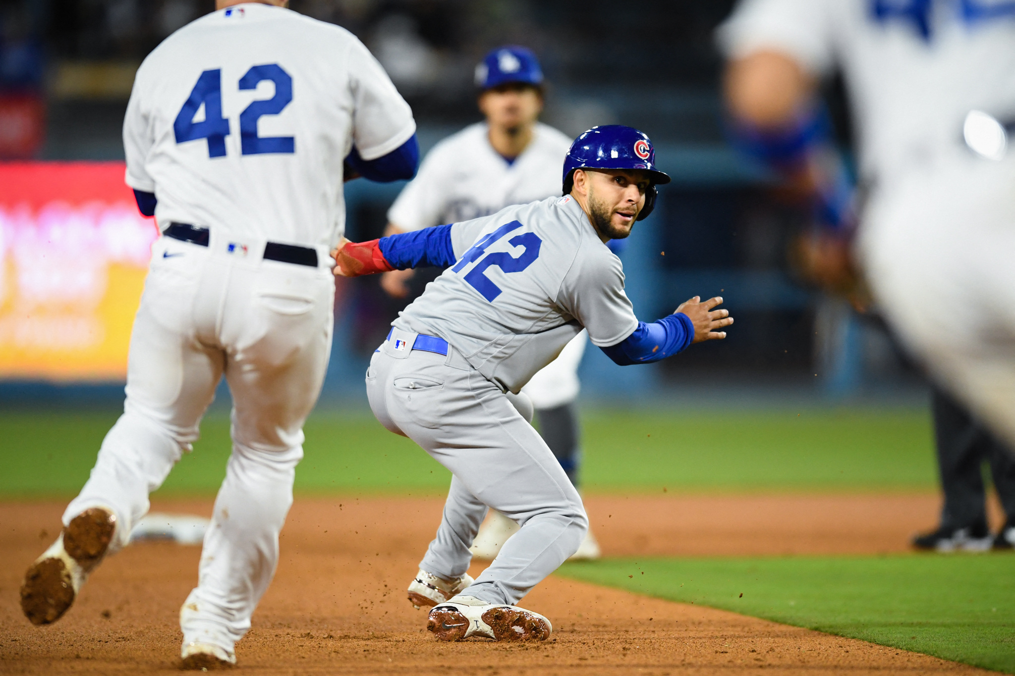 Edman's Three-Run Blast Powers Dodgers Past Cubs, 3-0 Edman's Three-Run Blast Powers Dodgers Past Cubs, 3-0