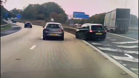 Elderly UK Driver Causes French Motorway Chaos Elderly UK Driver Causes French Motorway Chaos