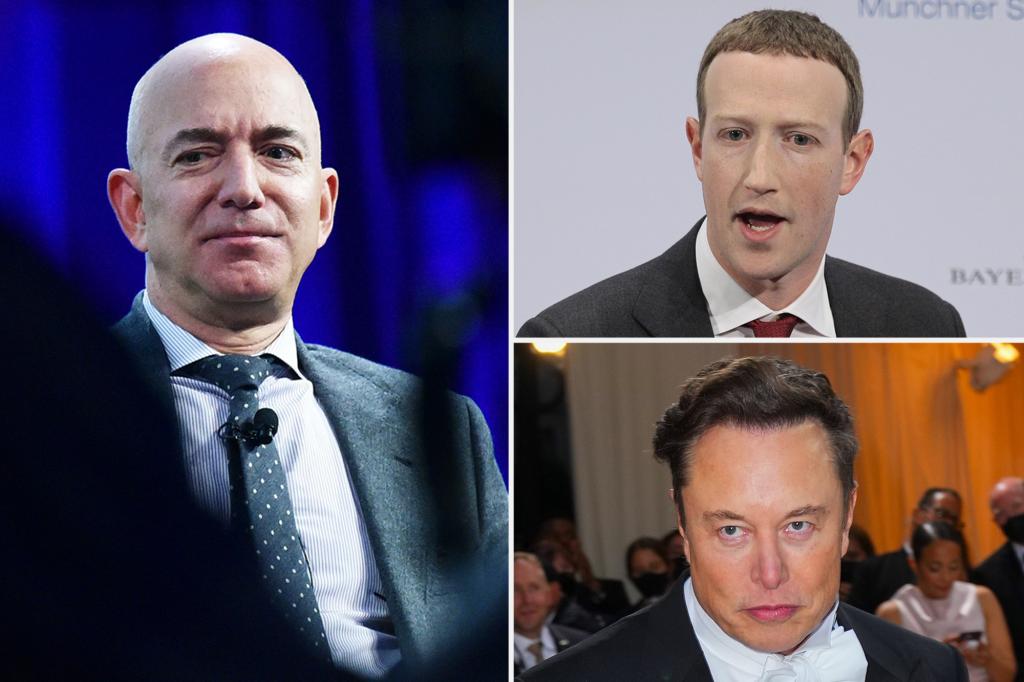 Elon Musk, Jeff Bezos, Mark Zuckerberg: Billions Lost Since January 20, 2017 Elon Musk, Jeff Bezos, Mark Zuckerberg: Billions Lost Since January 20, 2017