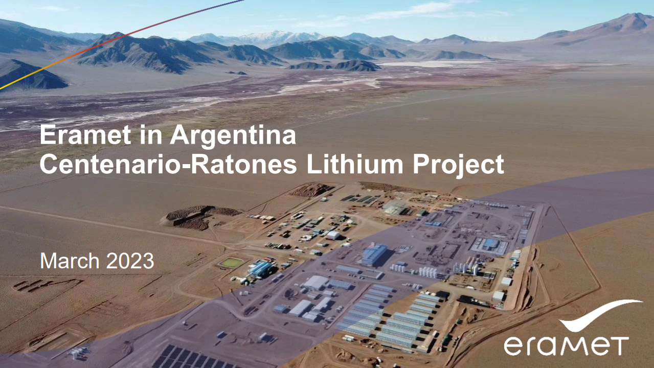 Eramet CEO: China's Lithium Tech Export Curbs Could Be Beneficial Eramet CEO: China's Lithium Tech Export Curbs Could Be Beneficial