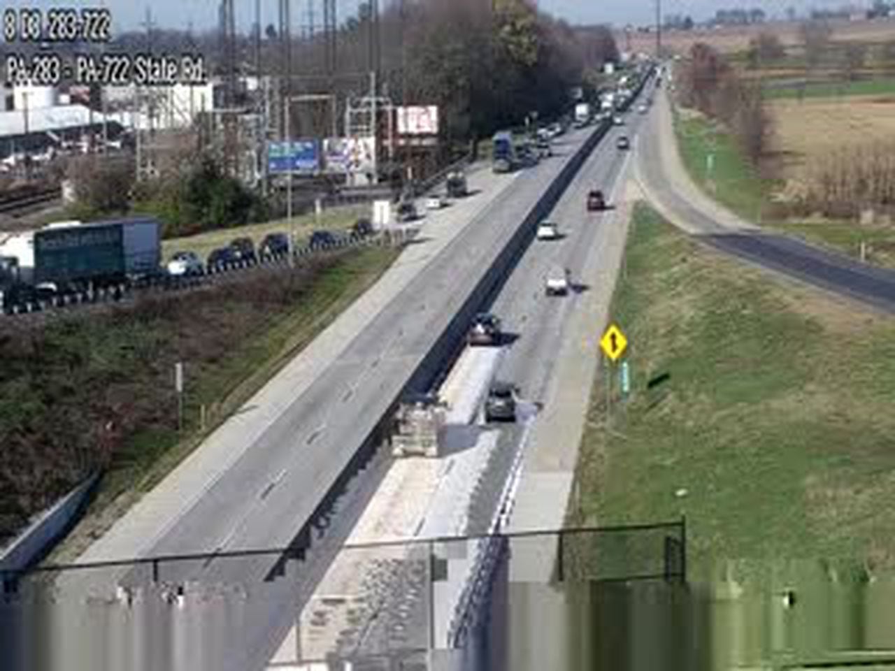 FedEx Truck Blaze Causes Route 283 Delays In Lancaster County, PA FedEx Truck Blaze Causes Route 283 Delays In Lancaster County, PA