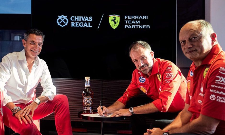 Ferrari Driver Charles Leclerc's New Chivas Regal Collaboration Ferrari Driver Charles Leclerc's New Chivas Regal Collaboration